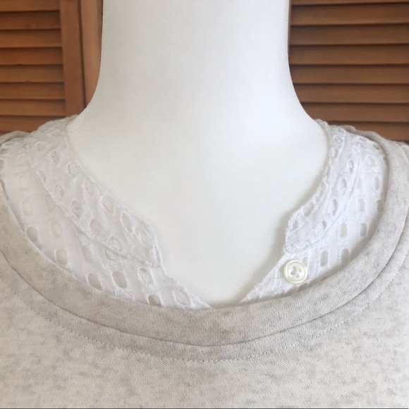 •Anthropologie• Postmark Sarita Eyelet Layered Top - Picture 8 of 16